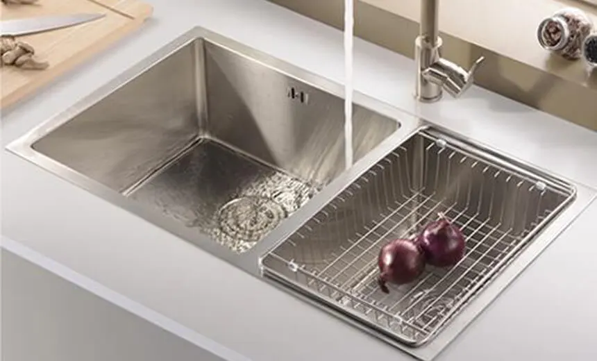double basin stainless steel kitchen sink