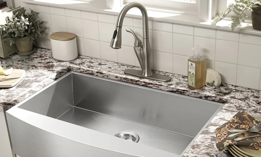 farm style sink stainless steel