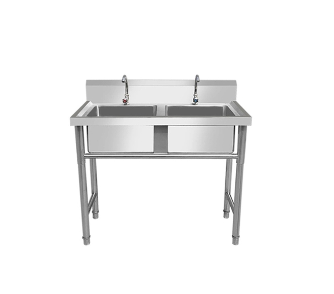 3 basin commercial stainless steel sink