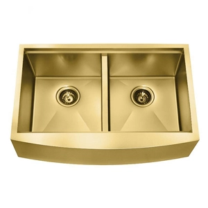 Gold Apron Front Workstation Sink