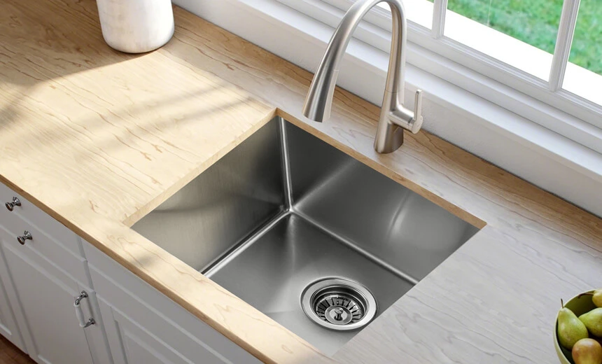 kitchen sink one bowl stainless steel