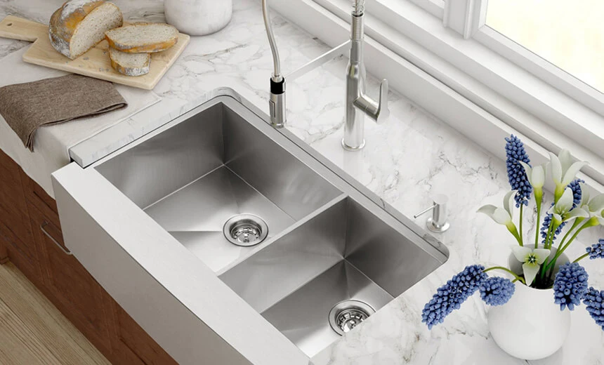 deep kitchen sink stainless steel