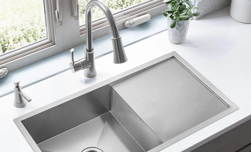 sinks with drainboard