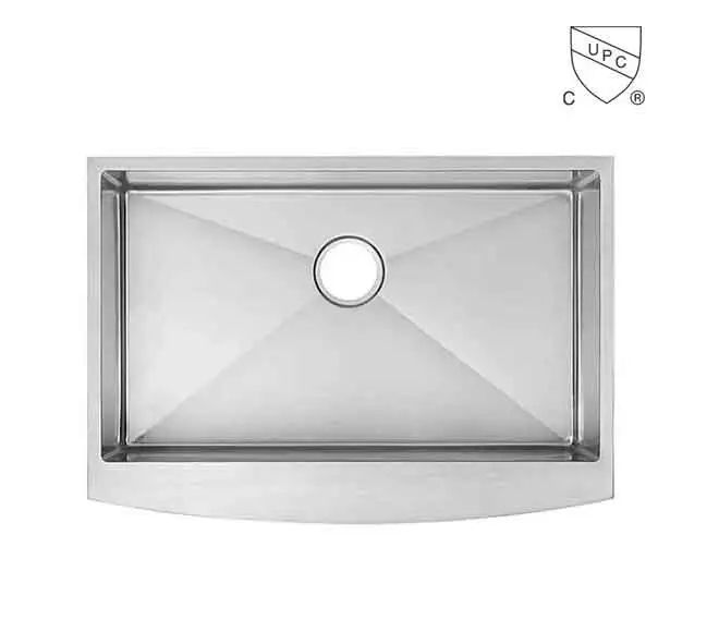24 inch stainless steel apron sink