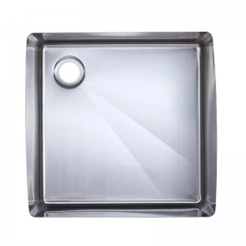 Corner Drain Hole Fabricate Bowl for Commercial Sink