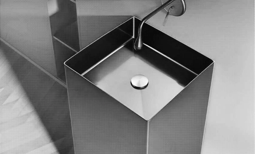 square bathroom basin